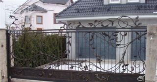 Купить откатные ворота кованые Бор, цена от 2748 руб.
